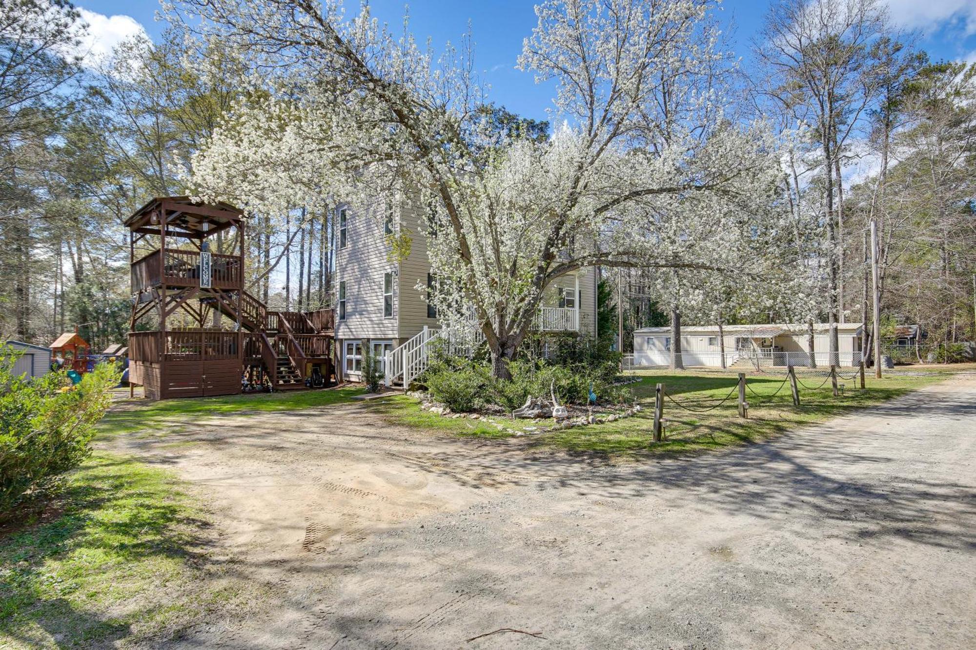 Pet-Friendly Lakehouse View Tower And Fire Pit! Lake Murray Shores エクステリア 写真