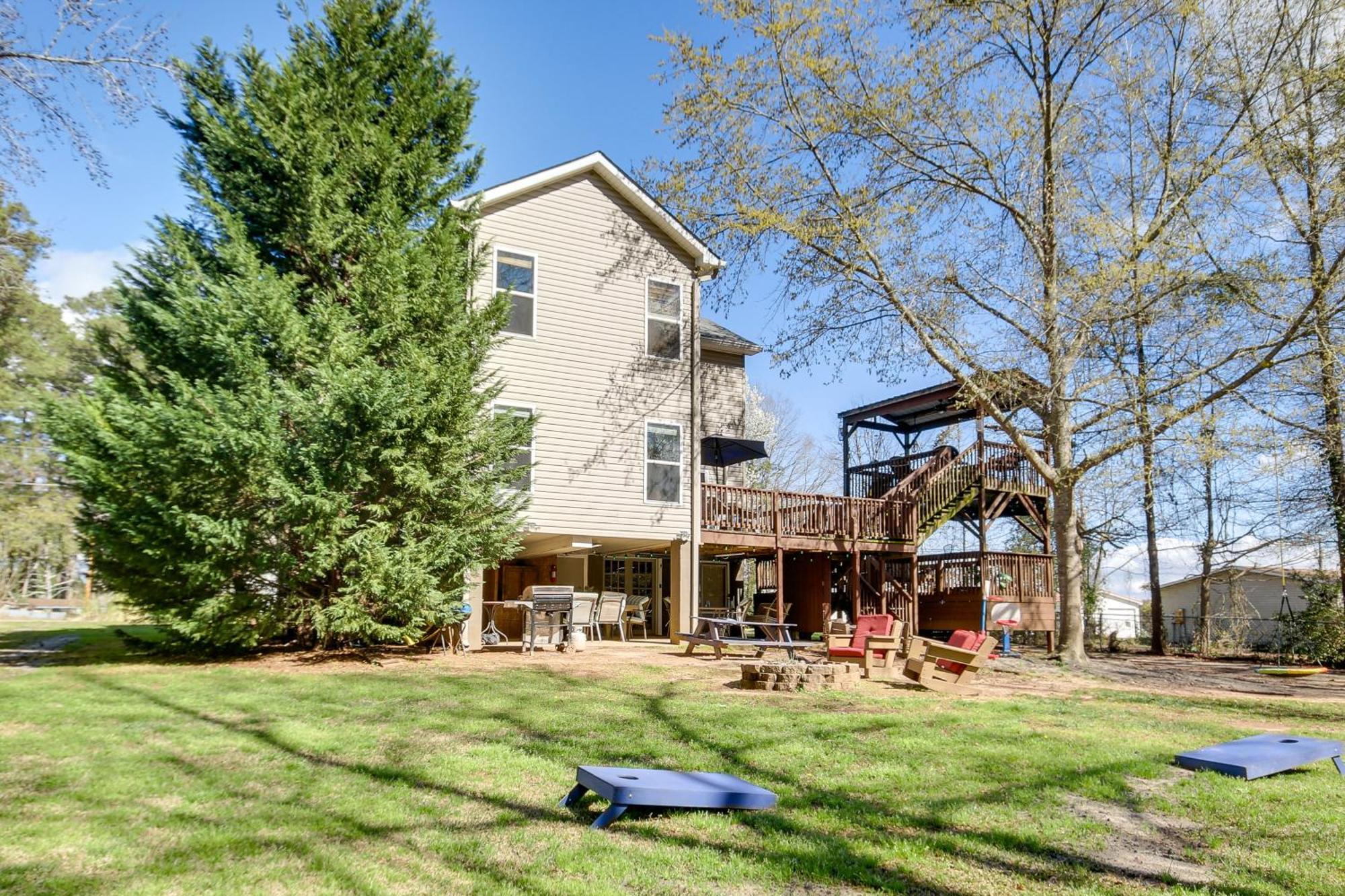 Pet-Friendly Lakehouse View Tower And Fire Pit! Lake Murray Shores エクステリア 写真